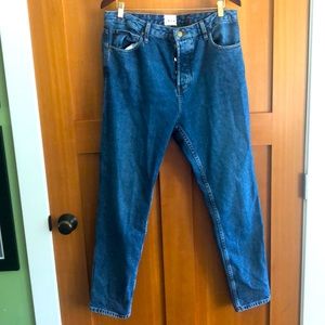Sezane “Brut Sexy” Raw Denim Jeans